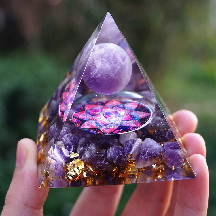 olivenorma DIY🌟: Peace-of-mind Guardian Orgone Pyramid (Material package)