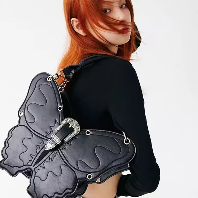 Statement Y2K Butterfly-shaped  PU Bag