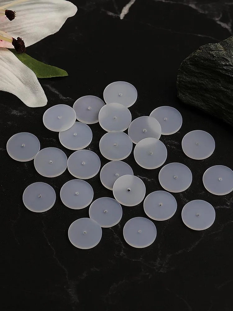 pornhint Pornhint EO Sterilized Piercing Healing Disks | Clear Soft Medical-Grade TPE | 3mm, 5mm, 6mm | Ethylene Oxide Sterile | Soft Transparent Silicone electro shock kit stim stainless steel plug