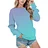 Women Casual Leopard Print Sweatshirt Crew Neck Long Sleeve Top Pullover Loose Trendy Clothes Autumn Winter 2025 Tops Hoodies