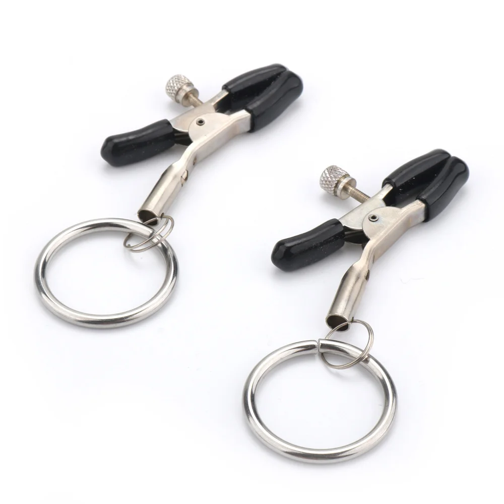 Metal Nipple Chain Bell Nipple Toy Sex Toy For Adults - Rose Toy