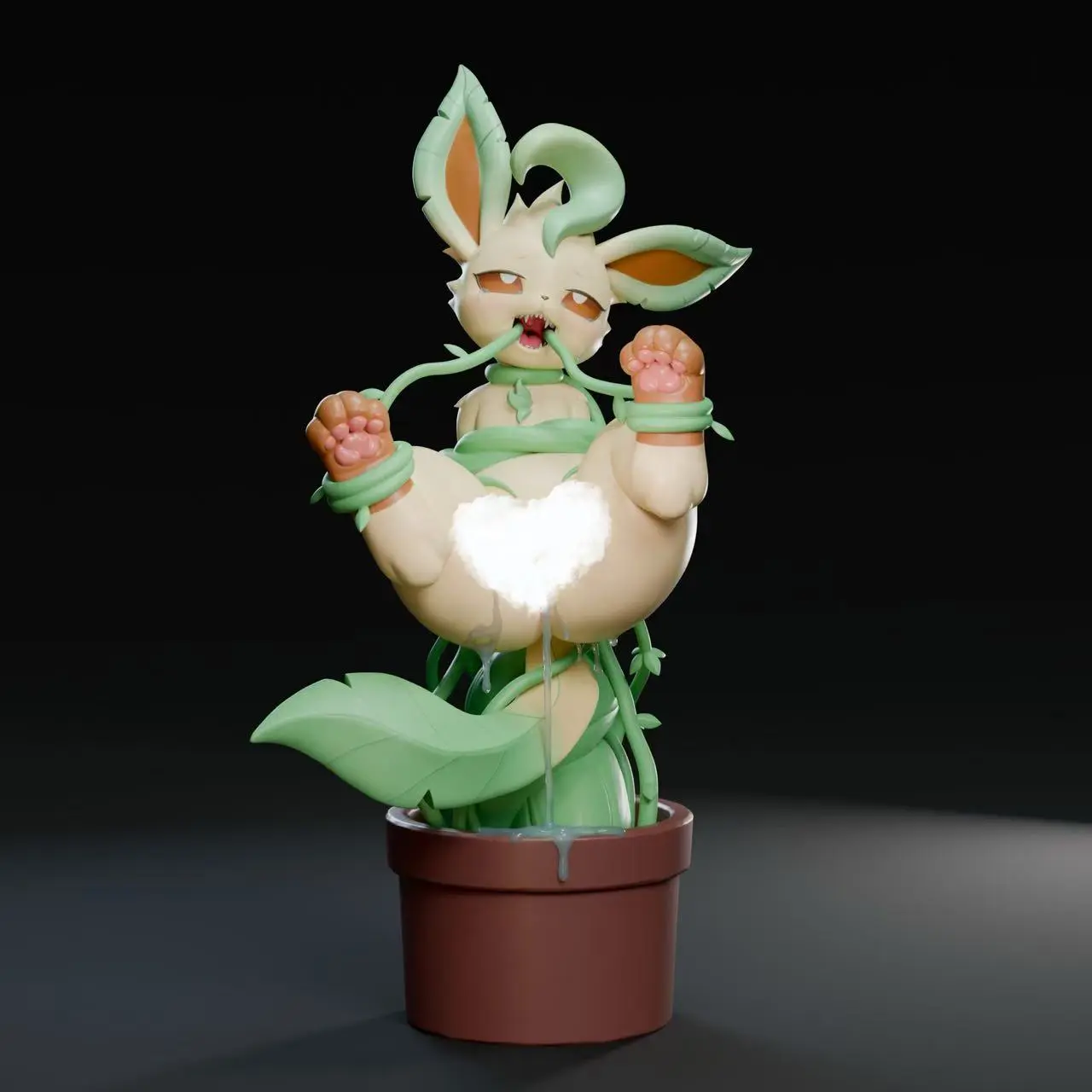 Spirit Demon Studio - Pokmon Leafeon Statue(GK) Spirit Demon Studio - Pokmon Leafeon Statue(GK)