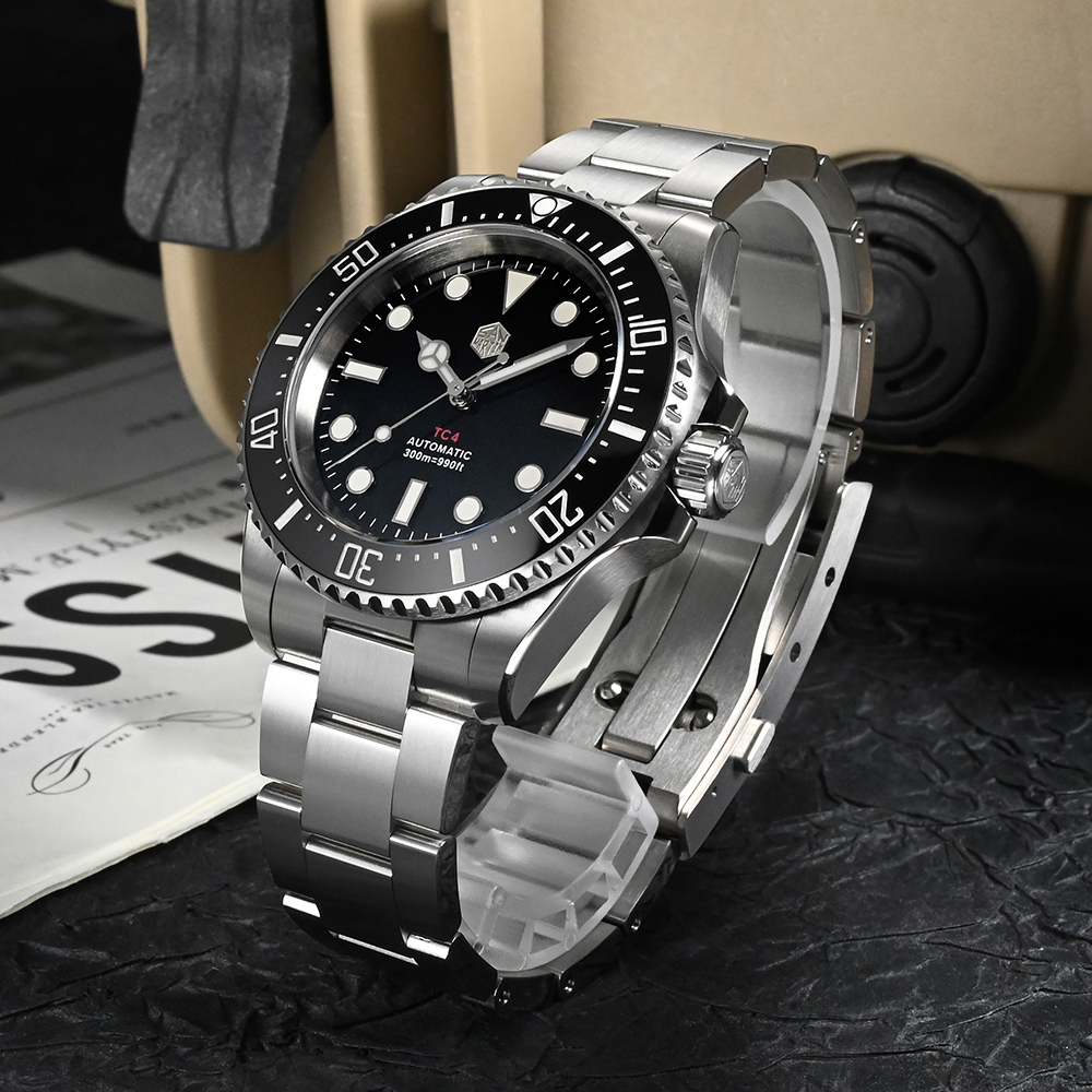 SN0111 Ti Grade5(TC4) —— challenging new materials and exploring technologySan Martin Watch San Martin Official Authorized StoreSan Martin Watches