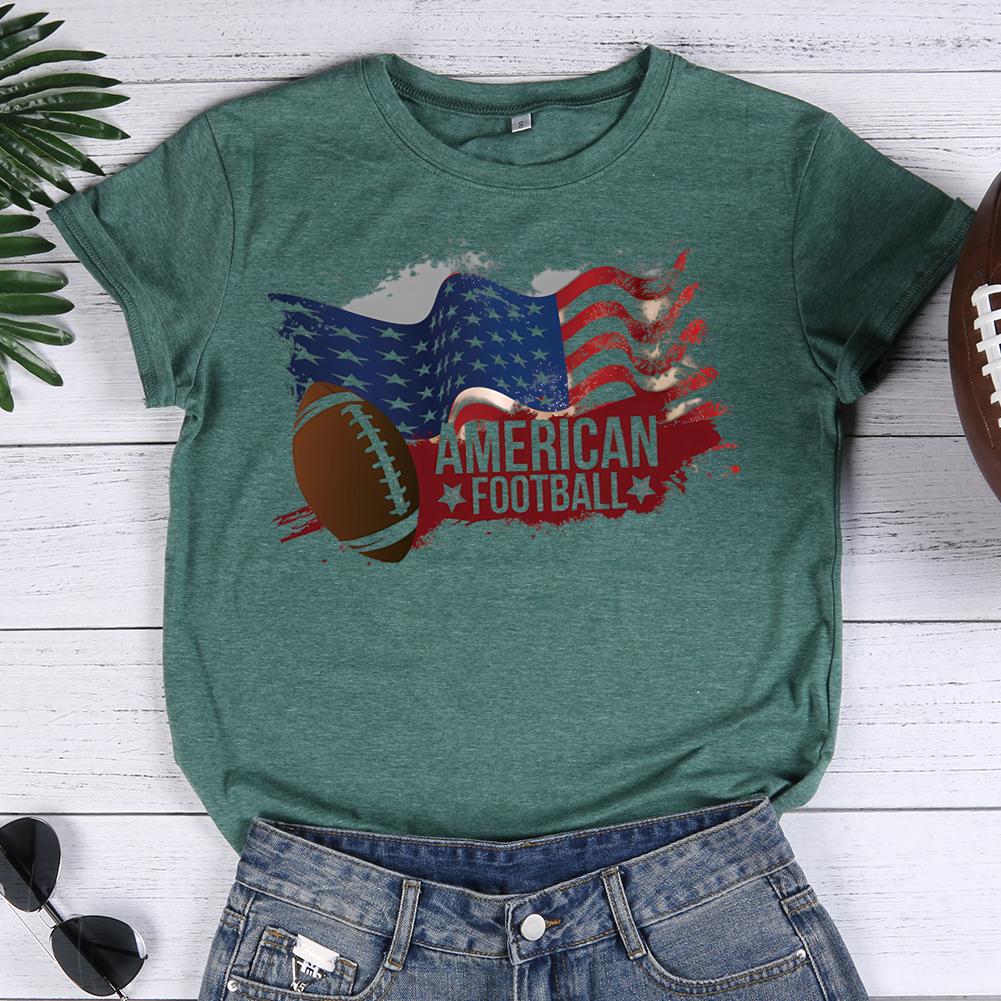 american football Round Neck T-shirt-0022678-Guru-buzz