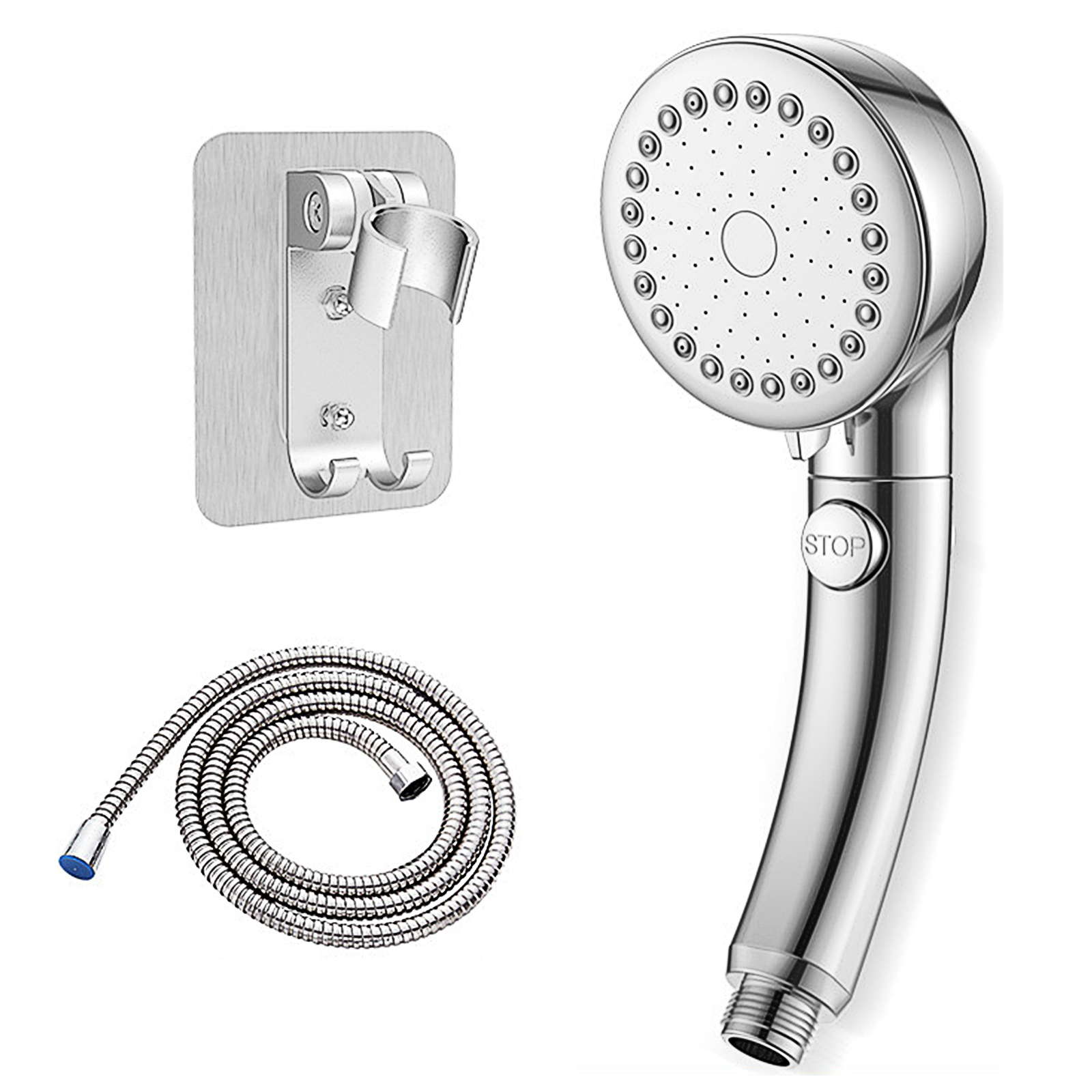 Shower Head Spray Pressurized Shower with Bath Hose(1.5 Meter) & Base Set, 501 Original
Shower Head Spray Pressurized Shower with Bath Hose(1.5 Meter) & Base Set, 501 Original