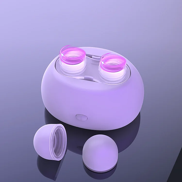 Aprileye Colorful mini  Ultrasonic Contact Lens Cleaner (Tip:replace it after 6months)