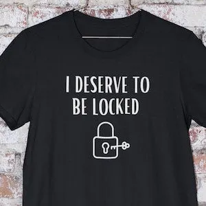 pornhint Pornhint Chastity tshirt, Cuckold jokes, Cuckoldry humiliation, cuck feminization adult bdsm tshirt, husband slave Submissive Male caged, cuck outfit