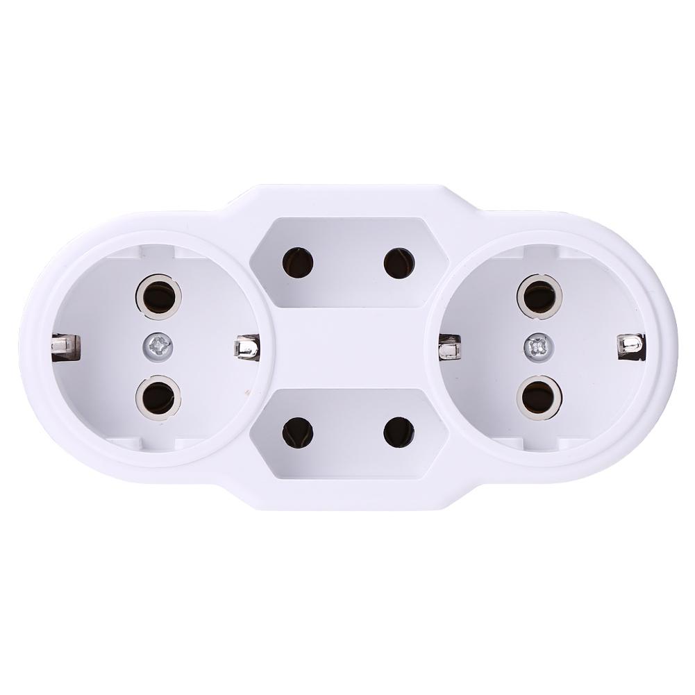 2xPortable EU Plugs Power Socket Converter 1 to 4Port Outdoor Power Adapter, 501 Original
2xPortable EU Plugs Power Socket Converter 1 to 4Port Outdoor Power Adapter, 501 Original