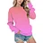 Women Casual Leopard Print Sweatshirt Crew Neck Long Sleeve Top Pullover Loose Trendy Clothes Autumn Winter 2025 Tops Hoodies