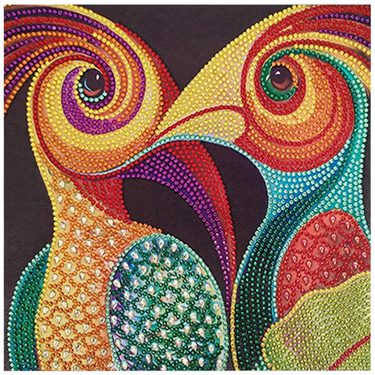 bird Special Part Drill Diamond Painting 30X30CM(Canvas) gbfke