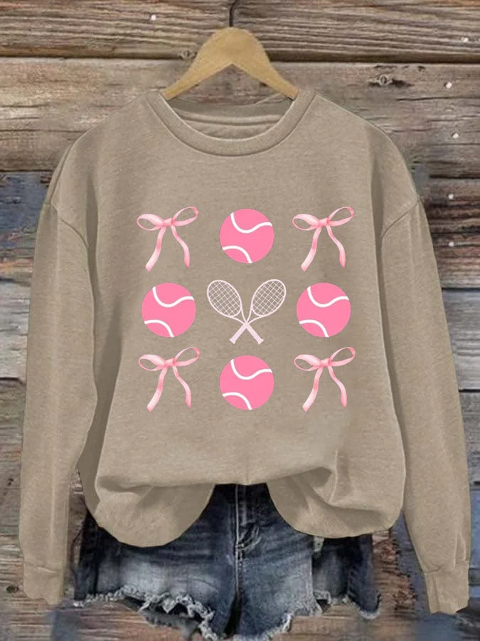 Coquette Tennis Coach Sweatshirt socialshop