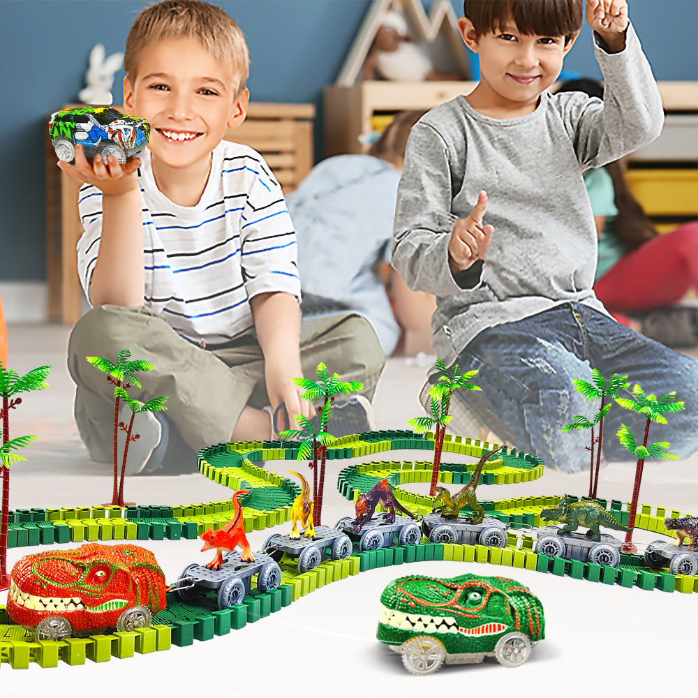 DINOSAUR TRAIN CAR TRACK SET