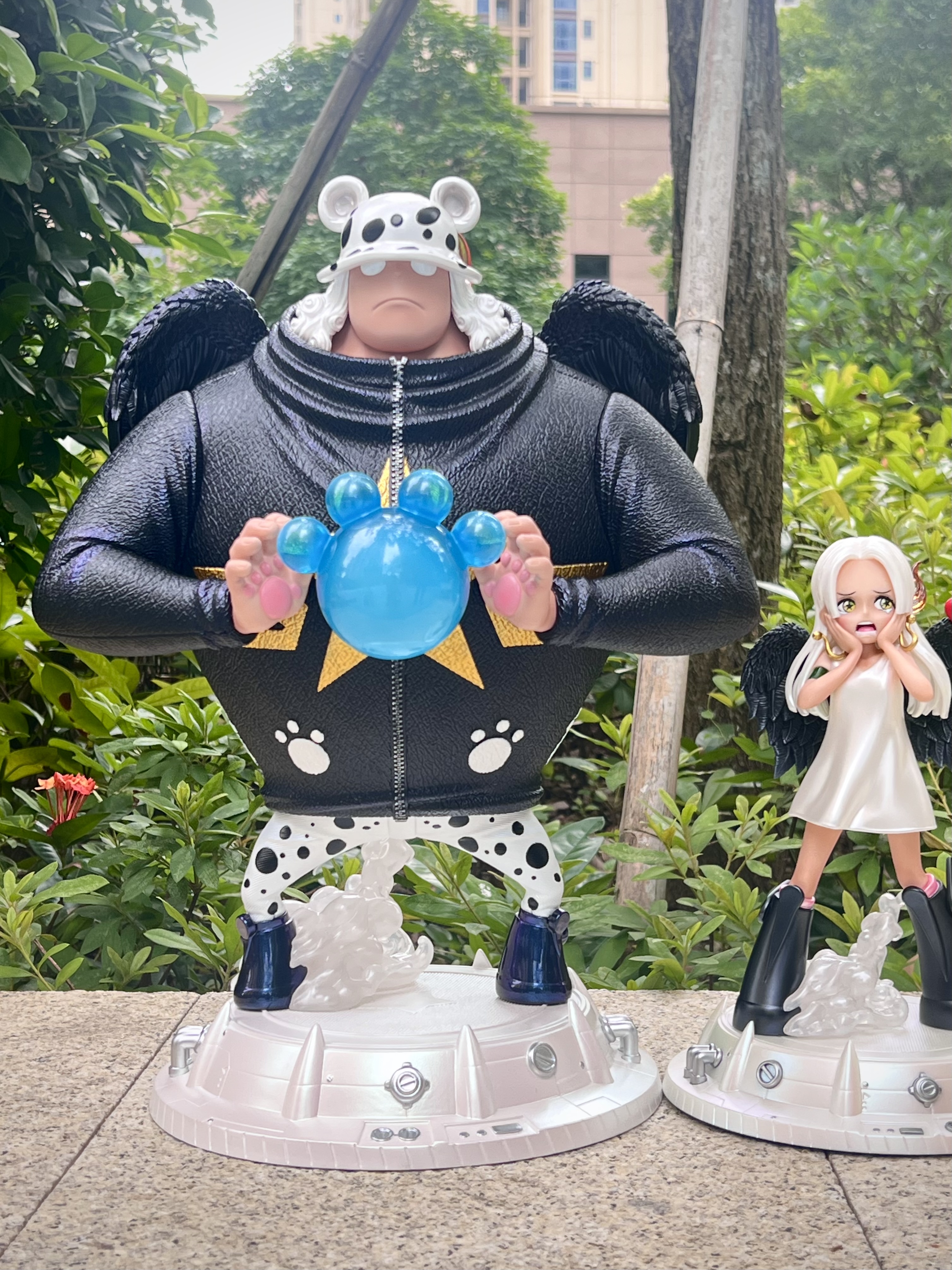 Super Guai Studio-One Piece Seraphim Bartholomew Kuma Statue(GK)