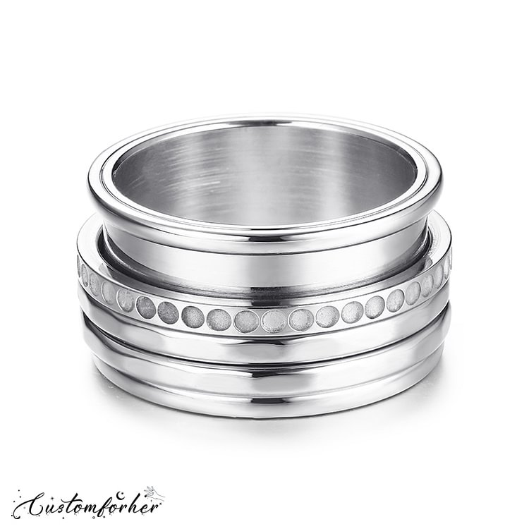 Silver Spinner Ring
