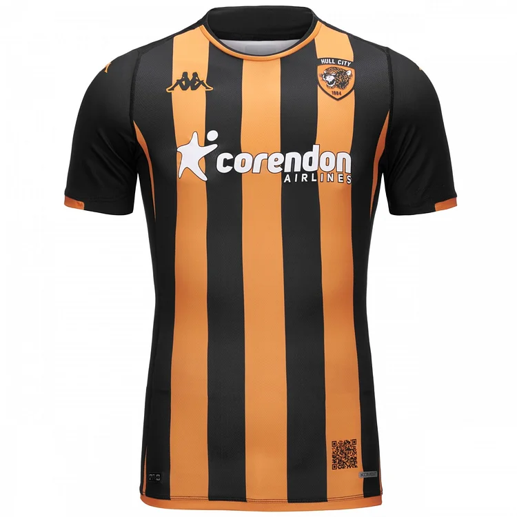 Hull City Home Shirt Kit 2023-2024 - Orange/Black