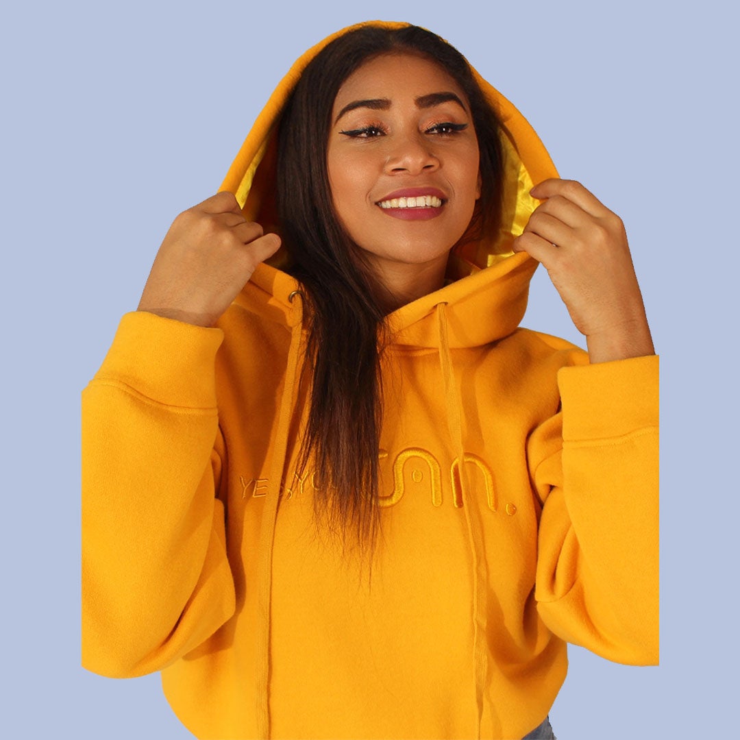 Cozy Crop Satin Lined Hoodie-Royal Blue – AnewCrown