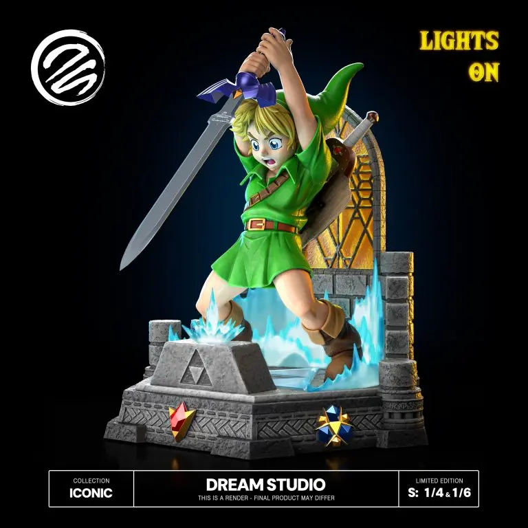 Dream Studio - The Legend of Zelda Young Link Sword Statue(GK)