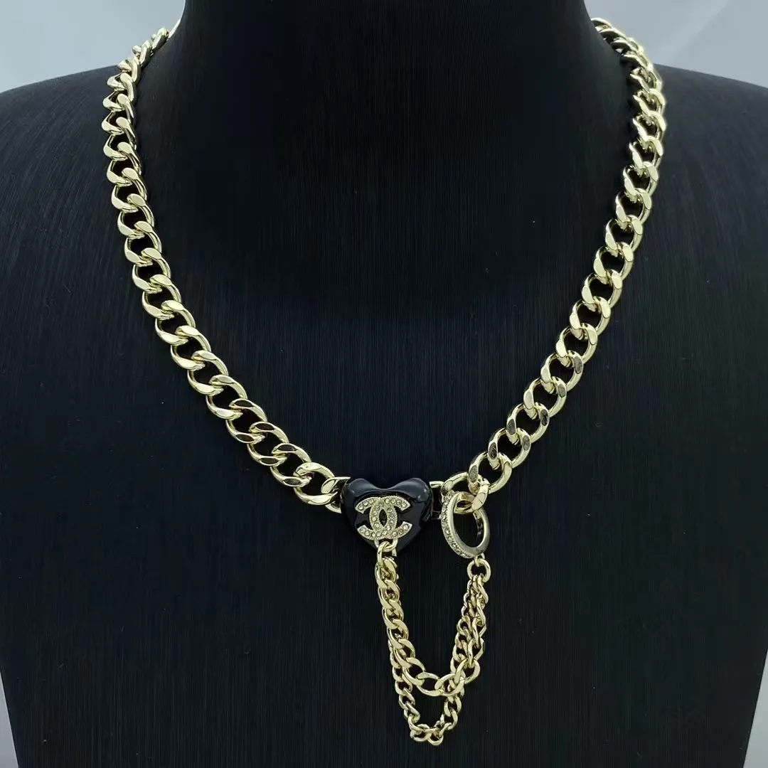 Chanel Funky Gold Chunky Cuban Chain Necklace