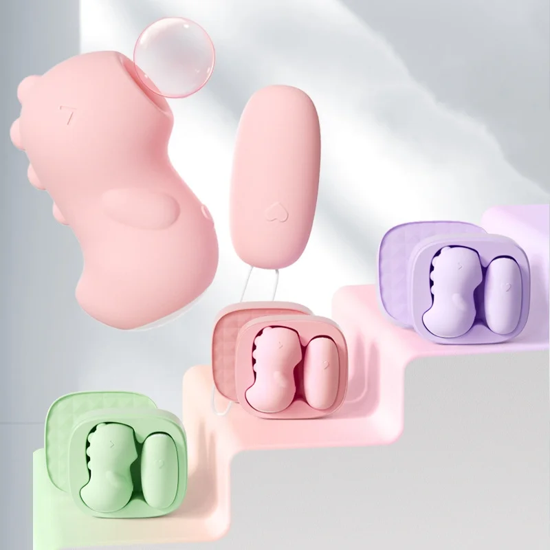 Cute Dinosaur 2-in-1 Sucking Vibrator Rosetoy Official