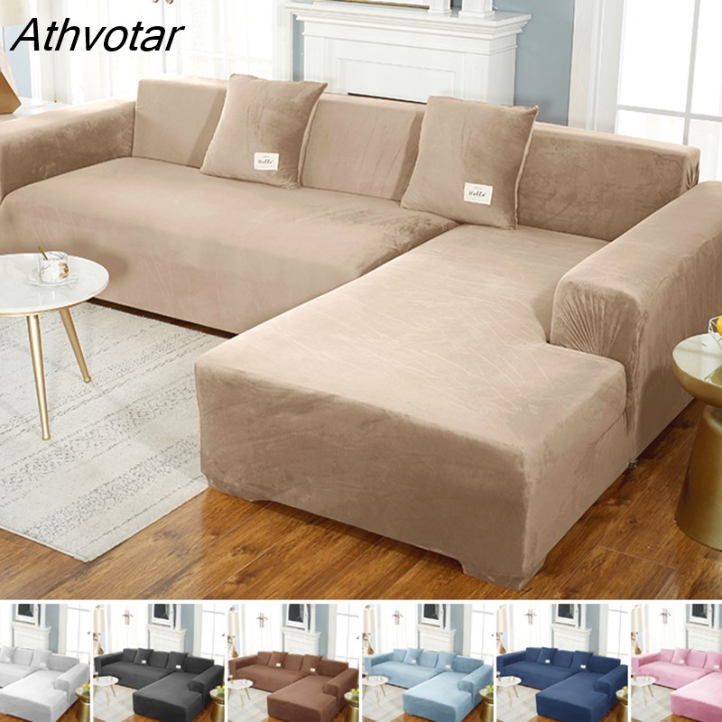 Athvotar Flower Elastic Sofa Cushion Cover Living Room Protector