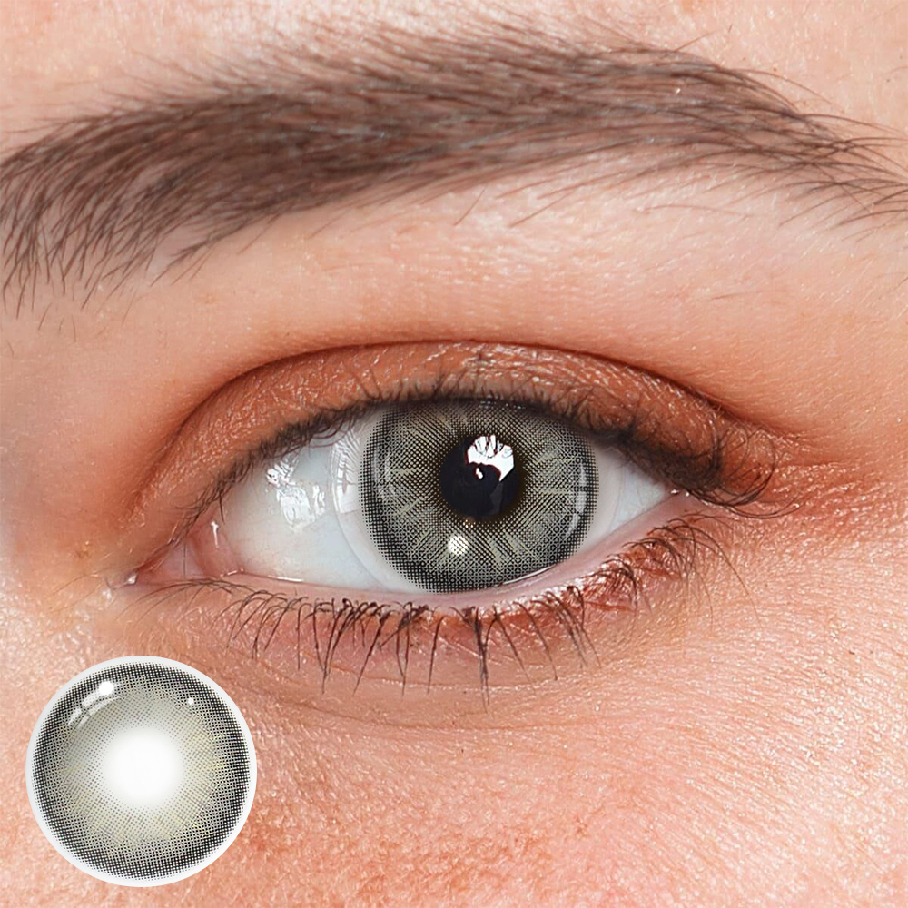 Margarida Gray Coloured Contact Lenses