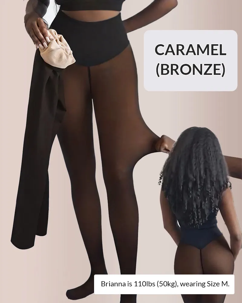 One-Seam Slimming Thermal Tights