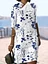 Cgacest Spring Summer Casual Loose Dress 2025 Women Button Neck Design Half Sleeve Midi Dresses For Women Elegant Beach Party Dresses