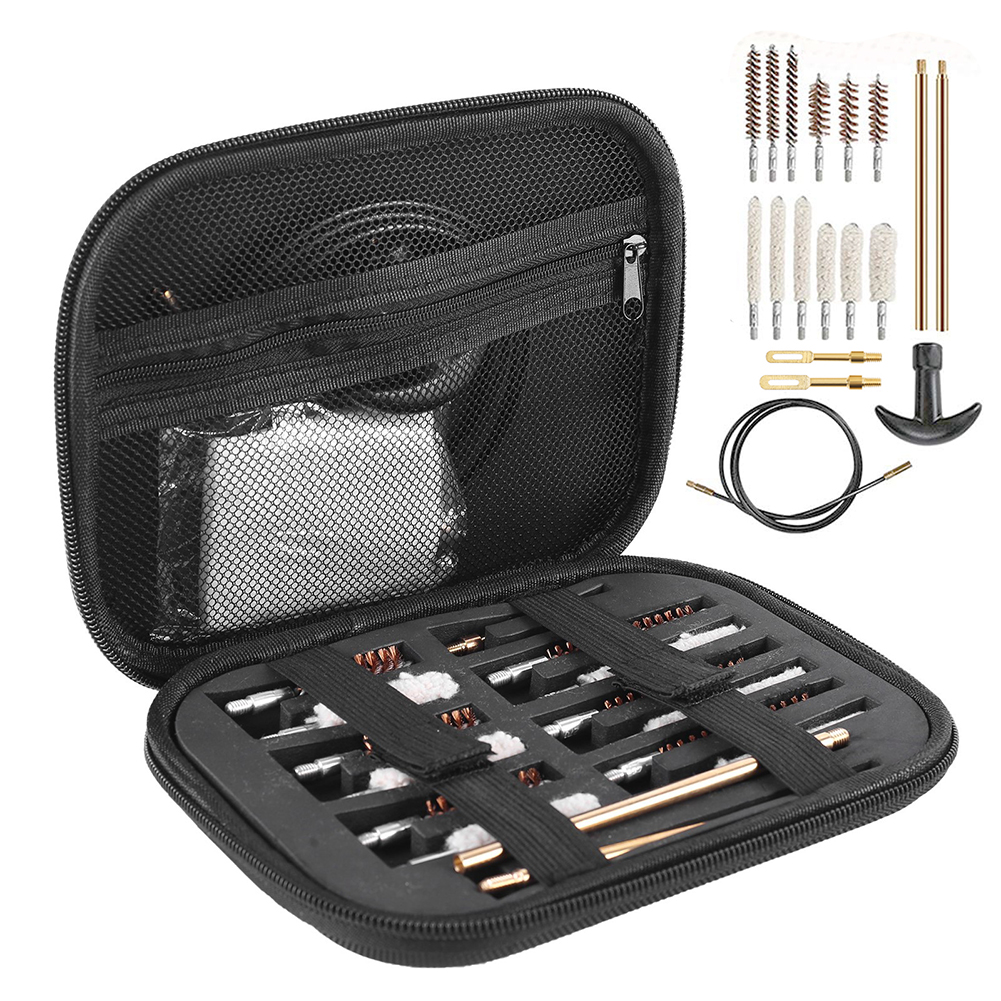 19pcs/Set Gun Barrel Cleaning Kit Pistol Handguns Rod Cleaner Brush Tools, 501 Original
19pcs/Set Gun Barrel Cleaning Kit Pistol Handguns Rod Cleaner Brush Tools, 501 Original