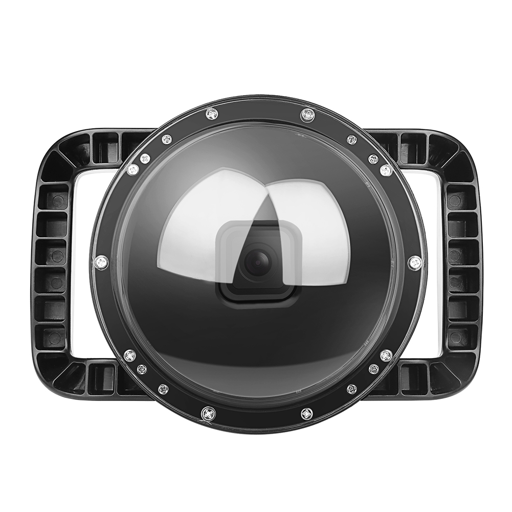 Dual Handheld Dome Lens Diving Housing for Gopro8 Waterproof Case Cover, 501 Original
Dual Handheld Dome Lens Diving Housing for Gopro8 Waterproof Case Cover, 501 Original