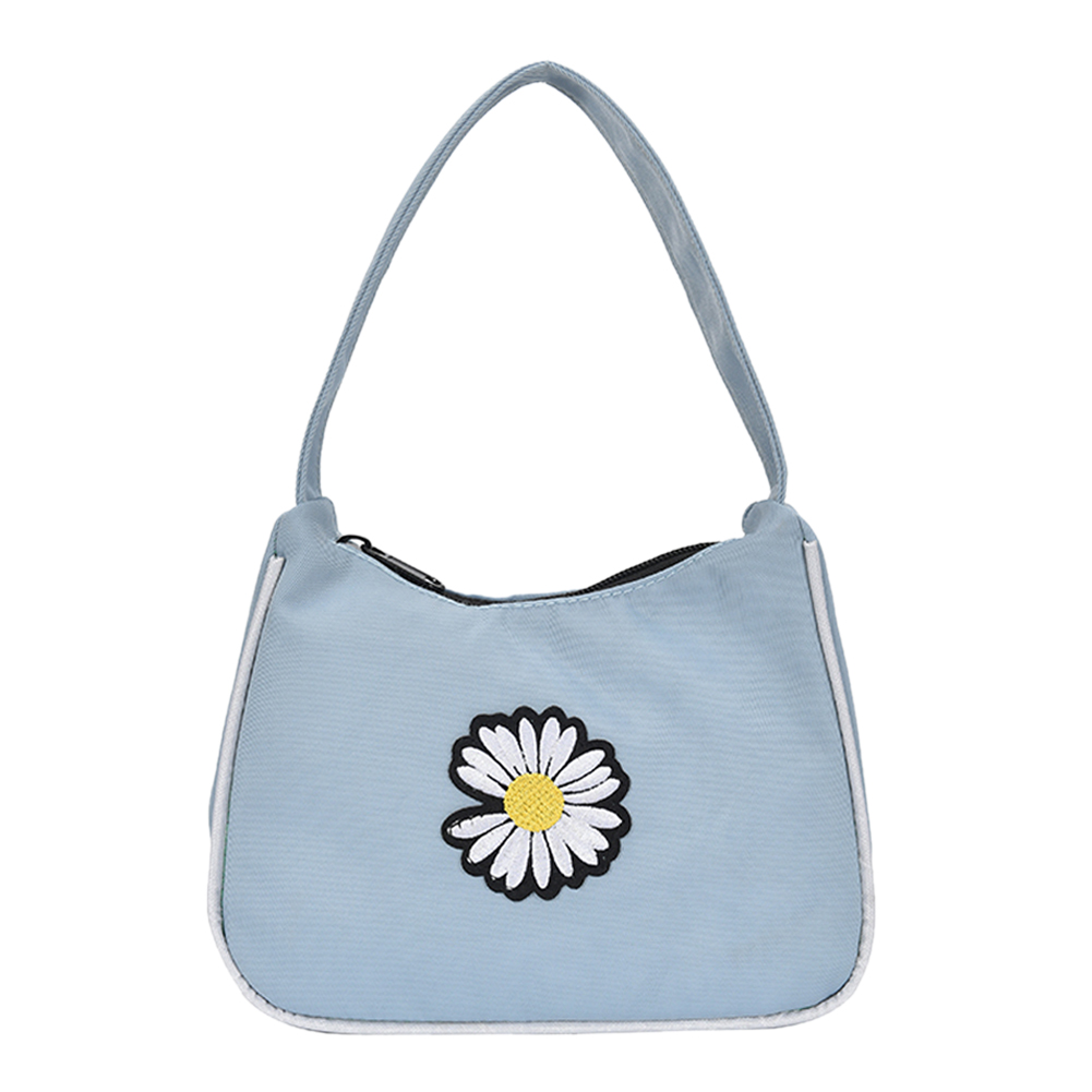 Canvas Flower Daisy Underarm Shoulder Bags Lady Simple Tote Handbags, Black, 501 Original
Canvas Flower Daisy Underarm Shoulder Bags Lady Simple Tote Handbags, Black, 501 Original