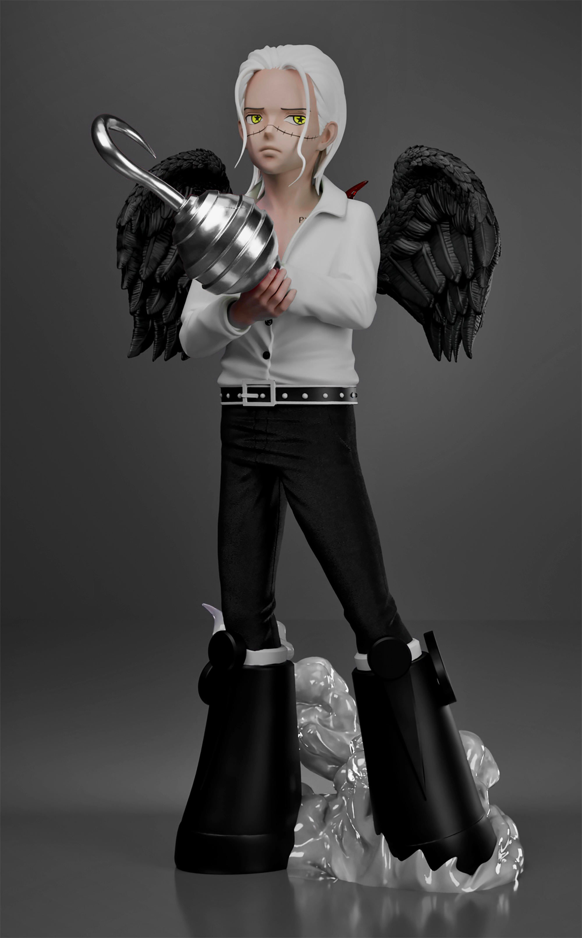 Super Guai Studio - One Piece Seven Seas #6 Seraphim Crocodile