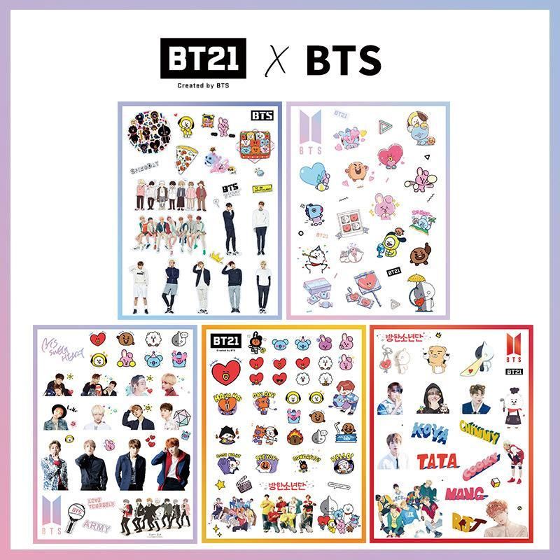 Bt21 BTS stickers