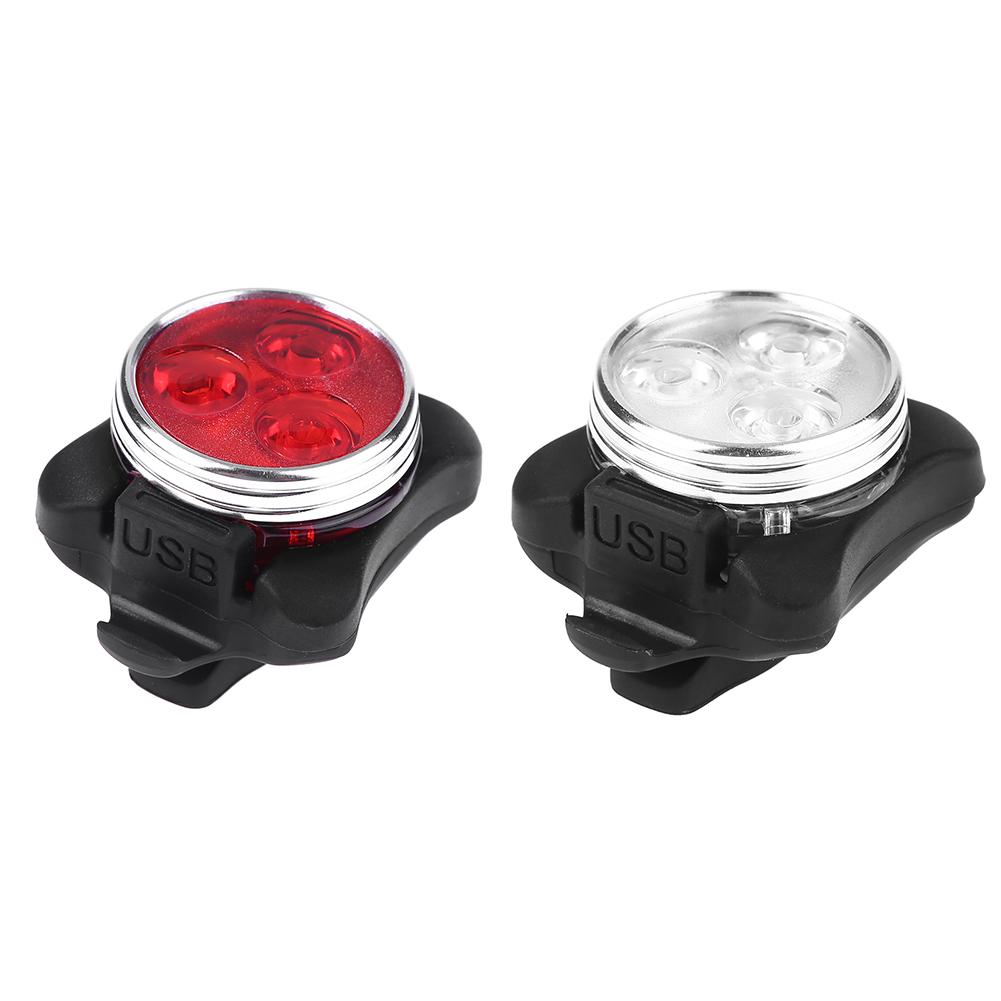 Bicycle Headlight+Tail Lamp 3 Modes USB Rechargeable Safety Warning Light, 501 Original
Bicycle Headlight+Tail Lamp 3 Modes USB Rechargeable Safety Warning Light, 501 Original