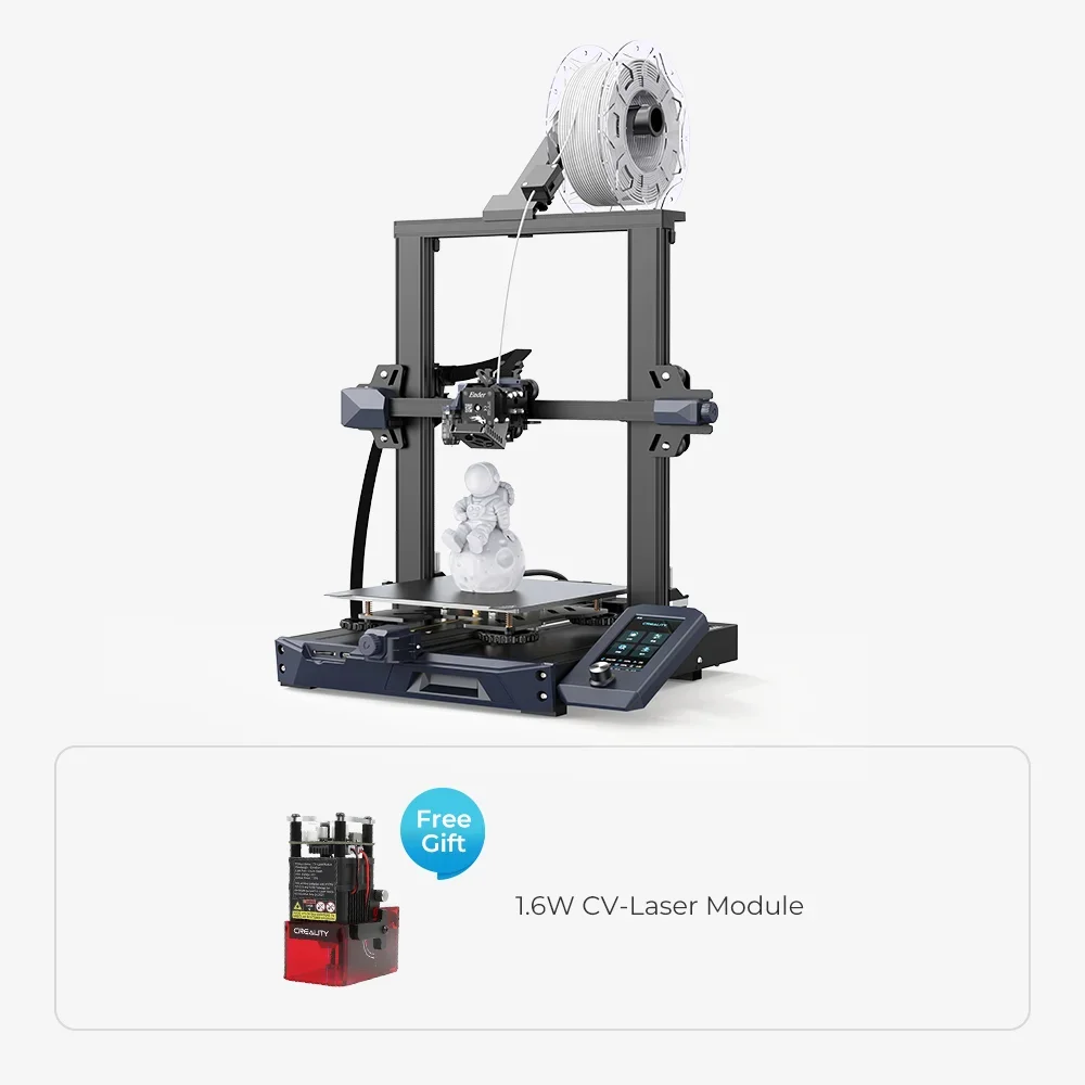 Ender-3 S1 3D Printer With Laser Module