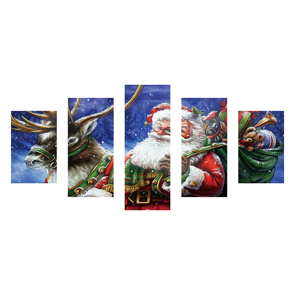 80*40CM - Multi-picture Round Drill Diamond Painting - 5pcs Santa Claus, 501 Original
80*40CM - Multi-picture Round Drill Diamond Painting - 5pcs Santa Claus, 501 Original