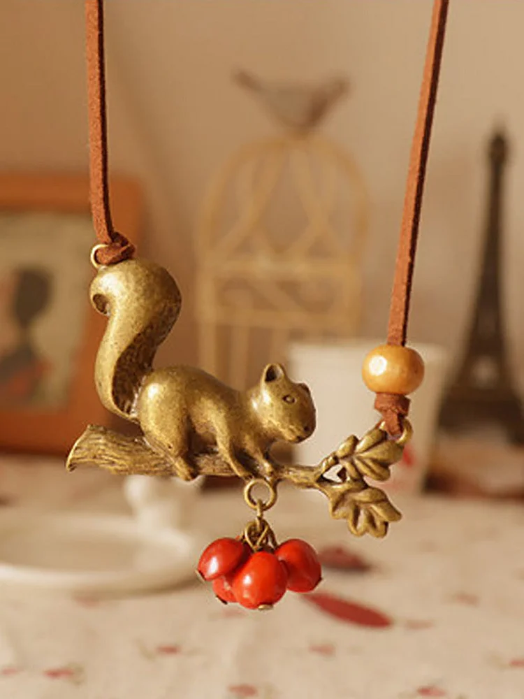Vintage Indie Folk Sweater Chain