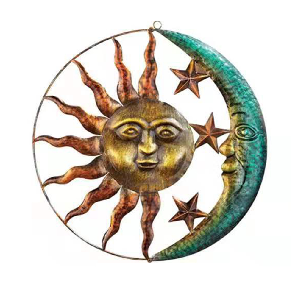 Metal Moon Sun Wall-mounted Hanging Pendant Background Wall Home Decoration, 501 Original
Metal Moon Sun Wall-mounted Hanging Pendant Background Wall Home Decoration, 501 Original