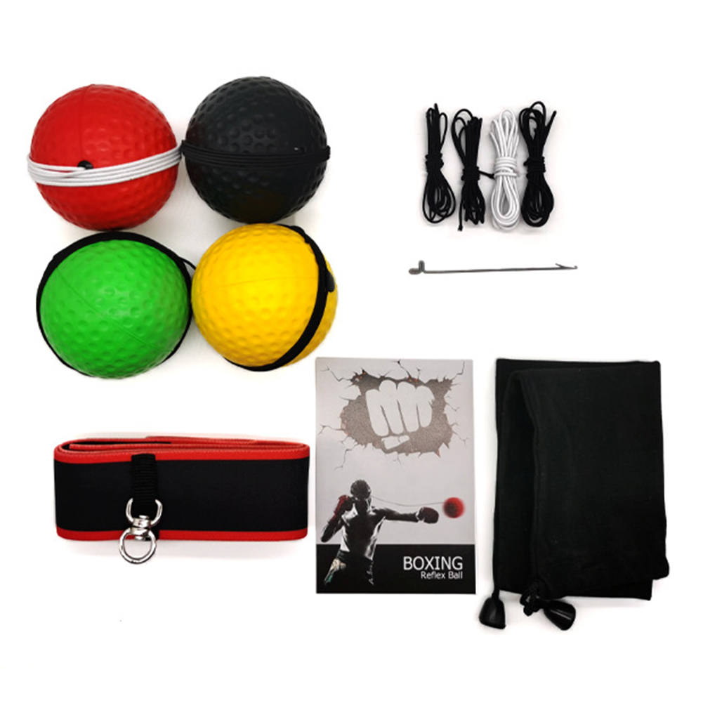 Boxing Reflex Ball with Headband Set for Speed Reaction Fitness Exercise, 501 Original
Boxing Reflex Ball with Headband Set for Speed Reaction Fitness Exercise, 501 Original