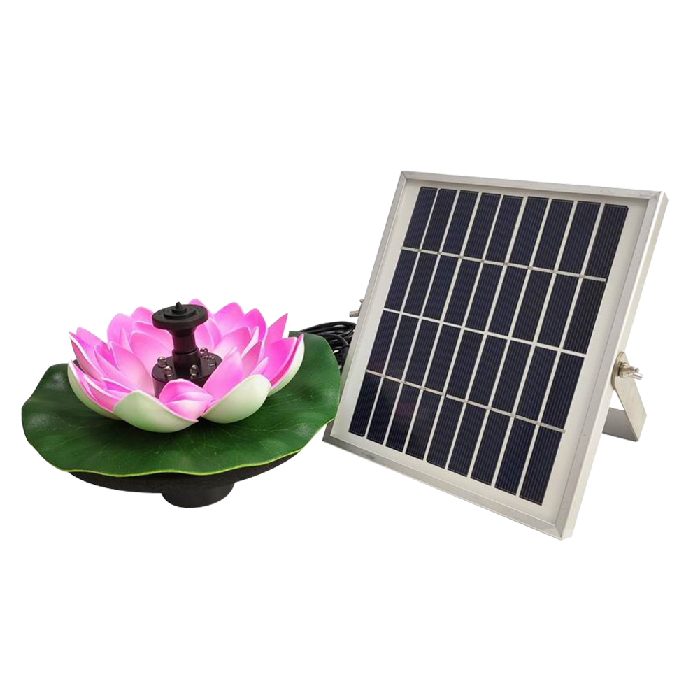 3W Floating Pool Pond Lotus Solar Powered Fountain Pump with LED Lights, 501 Original
3W Floating Pool Pond Lotus Solar Powered Fountain Pump with LED Lights, 501 Original