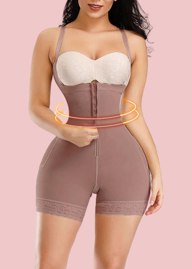 High Double Compression Garment Abdomen Control Hook And Eye