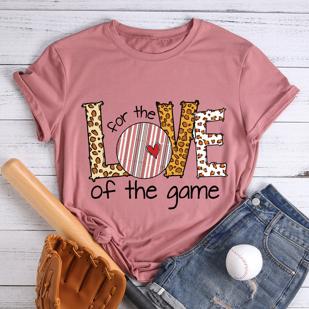  For the love of the game Baseball  T-shirt Tee -06485-Guru-buzz
