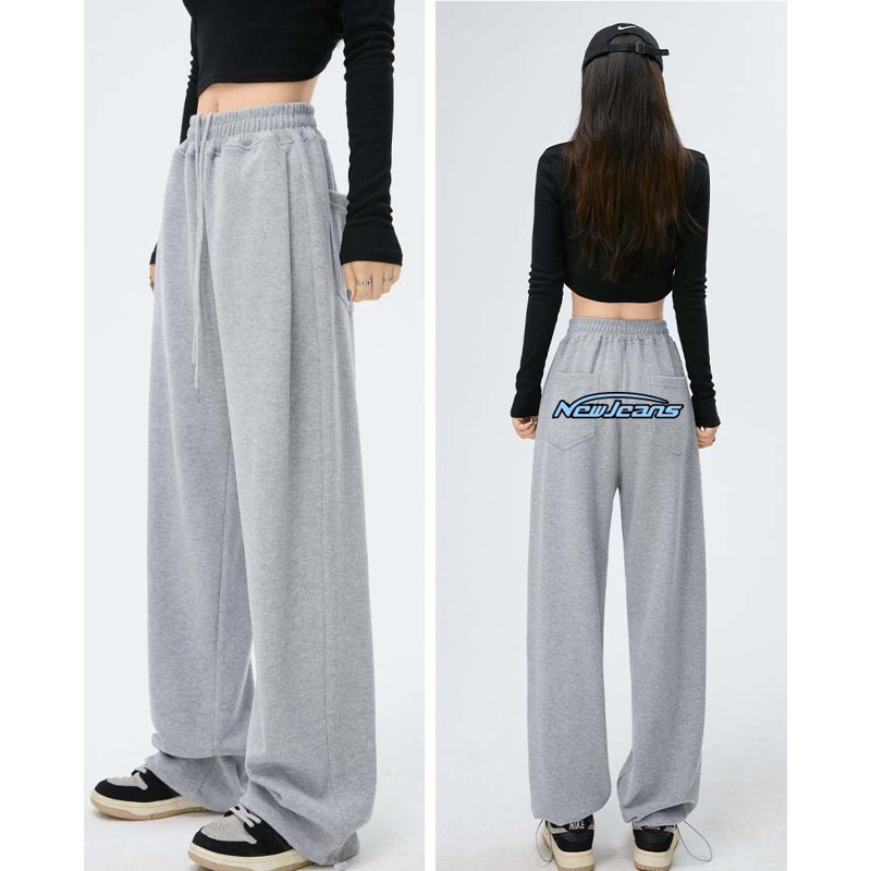 NewJeans Logo Printed Sport Pants