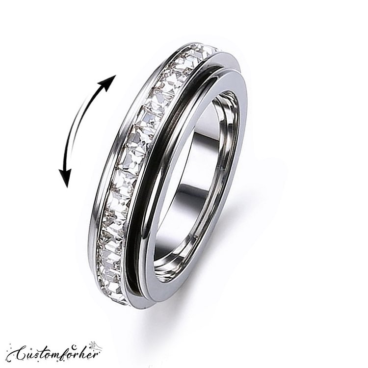 Relieving Anxiety Wedding Diamond Promise Ring