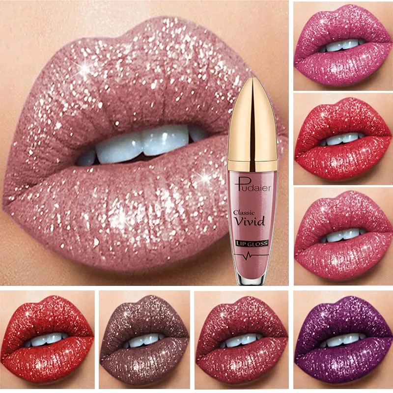 Mintiml Colors Diamond Lip Gloss Matte To Glitter Liquid Lipstick