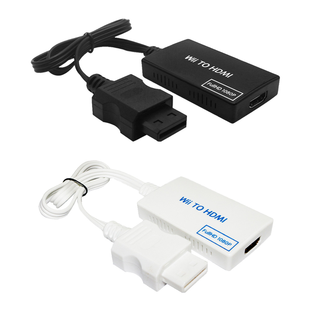 Wii to HDMI-Compatible Converter HDTV Game Console to TV Connector Adapter, White, 501 Original
Wii to HDMI-Compatible Converter HDTV Game Console to TV Connector Adapter, White, 501 Original