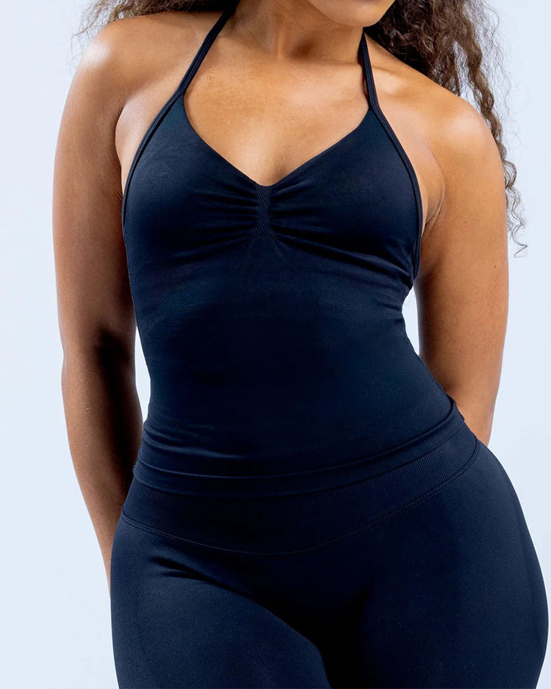 Seamless Back Fitness Yoga Camisole Top