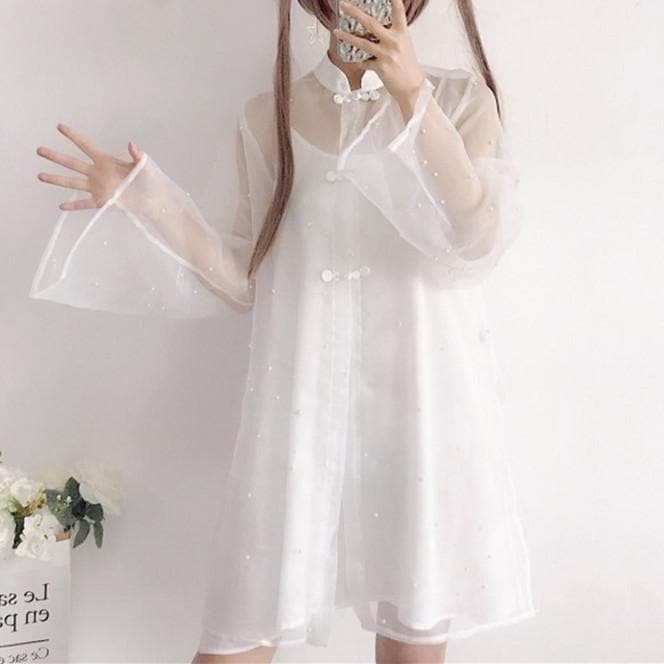 Fairy Transparent Tulle Dress SP1812632