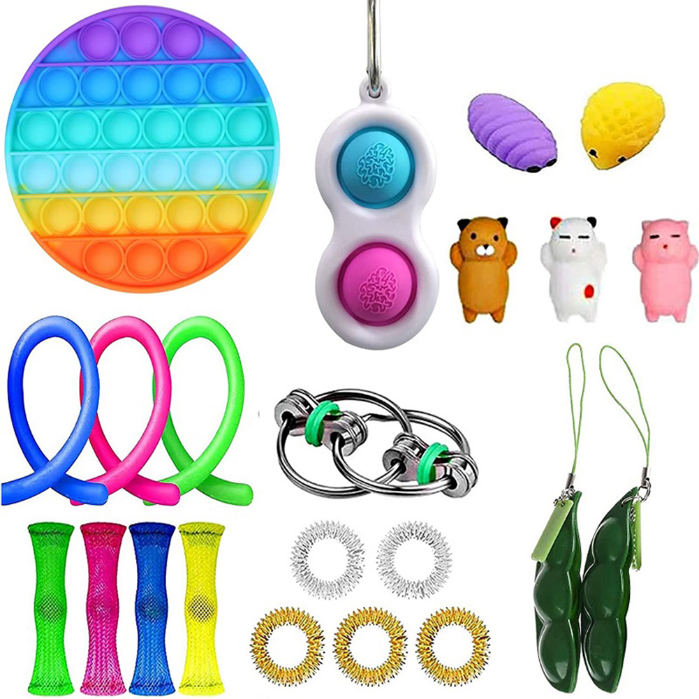 Sensory Fidget Set, Anti Anxiety Stress Relief Toys for Autistic Kids Adult, 501 Original
Sensory Fidget Set, Anti Anxiety Stress Relief Toys for Autistic Kids Adult, 501 Original