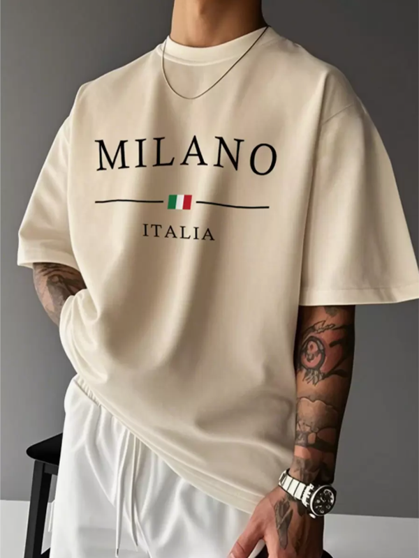 Men's Milano Italia Art Print T-Shirt