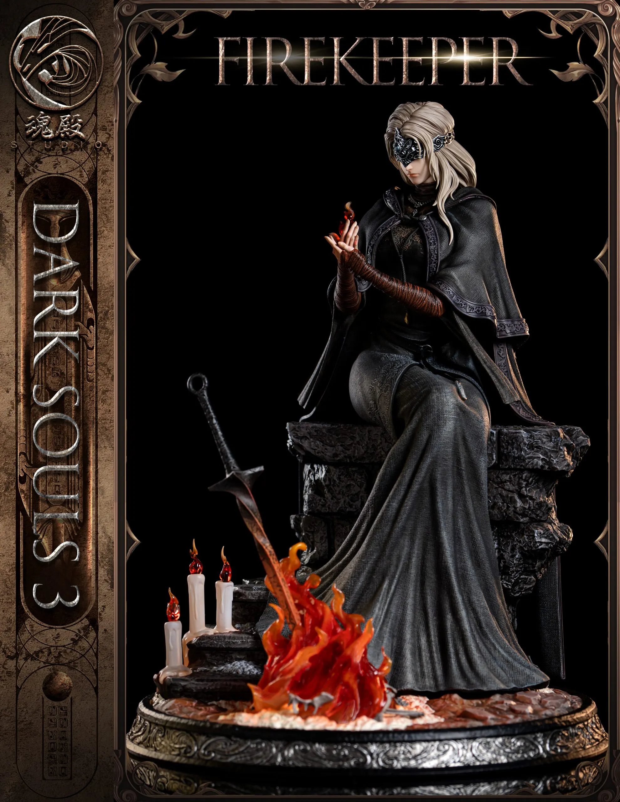 PRE-ORDER HunDian Studio - Dark Souls 3 Fire Keeper Statue(GK)